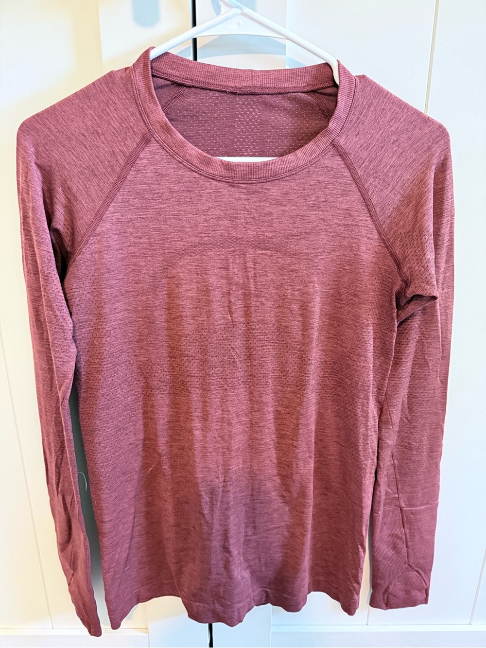 lululemon athletica Long Sleeve swiftly  Dusty Rose Heather